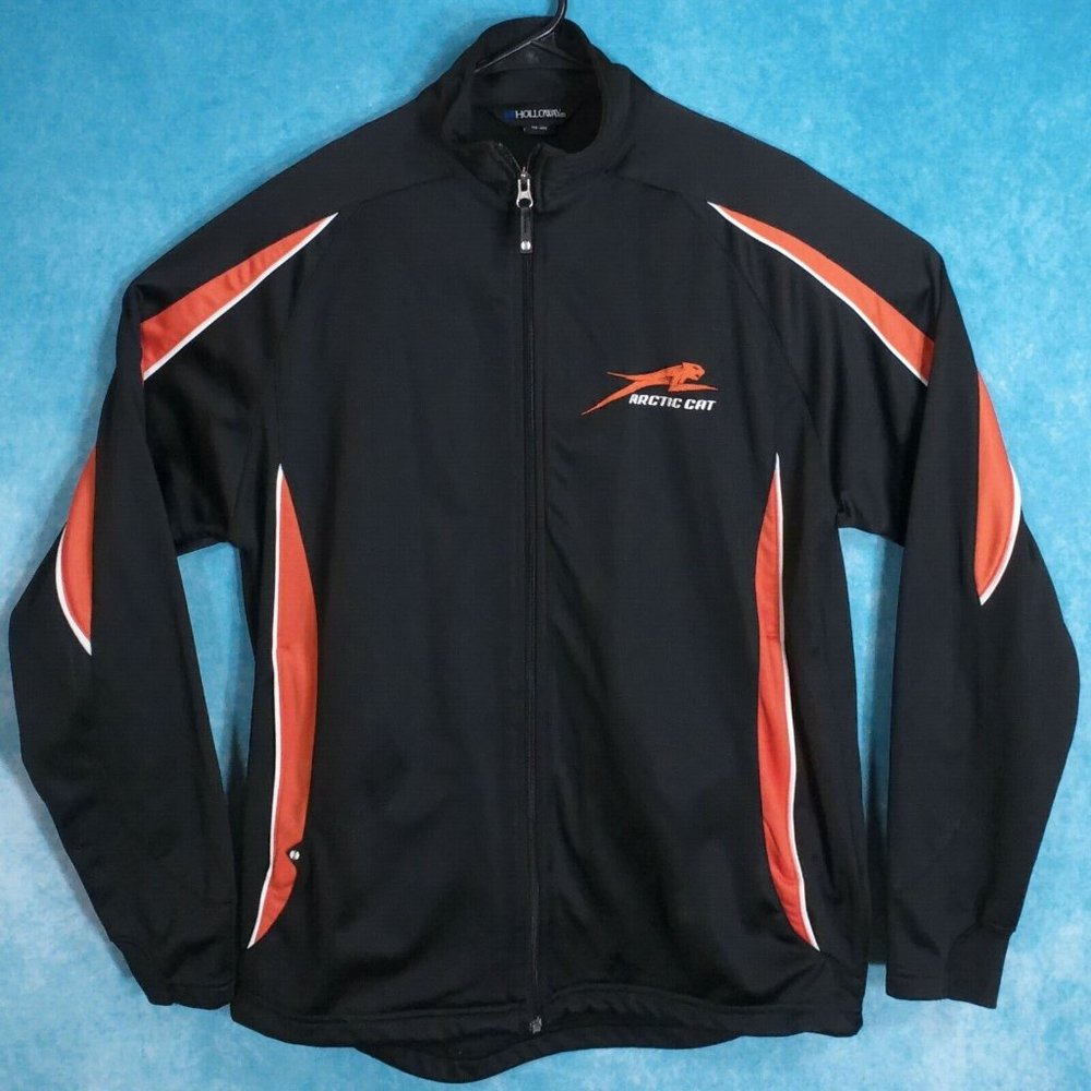 Holloway Arctic Cat Jacket, Men's, Black/Orange, Size Medium